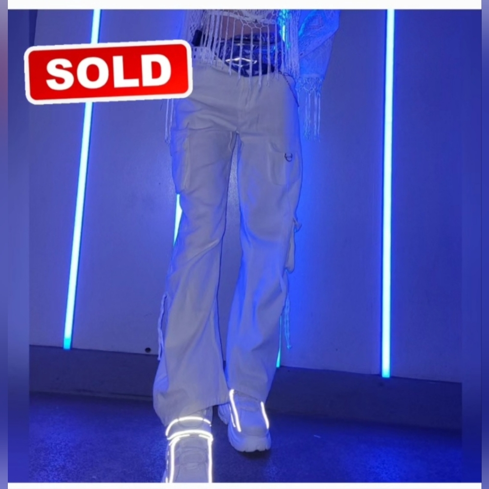 90s Flap Pocket Side Cargo Pants